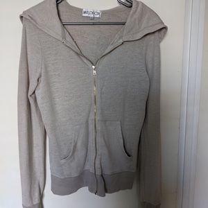 Wildfox grey hoodie size small made in USA